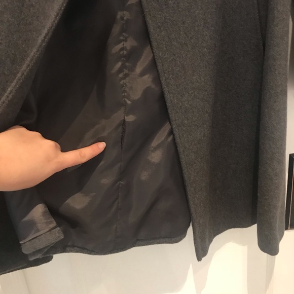 Grey Wool Coat - Picture 8 of 8